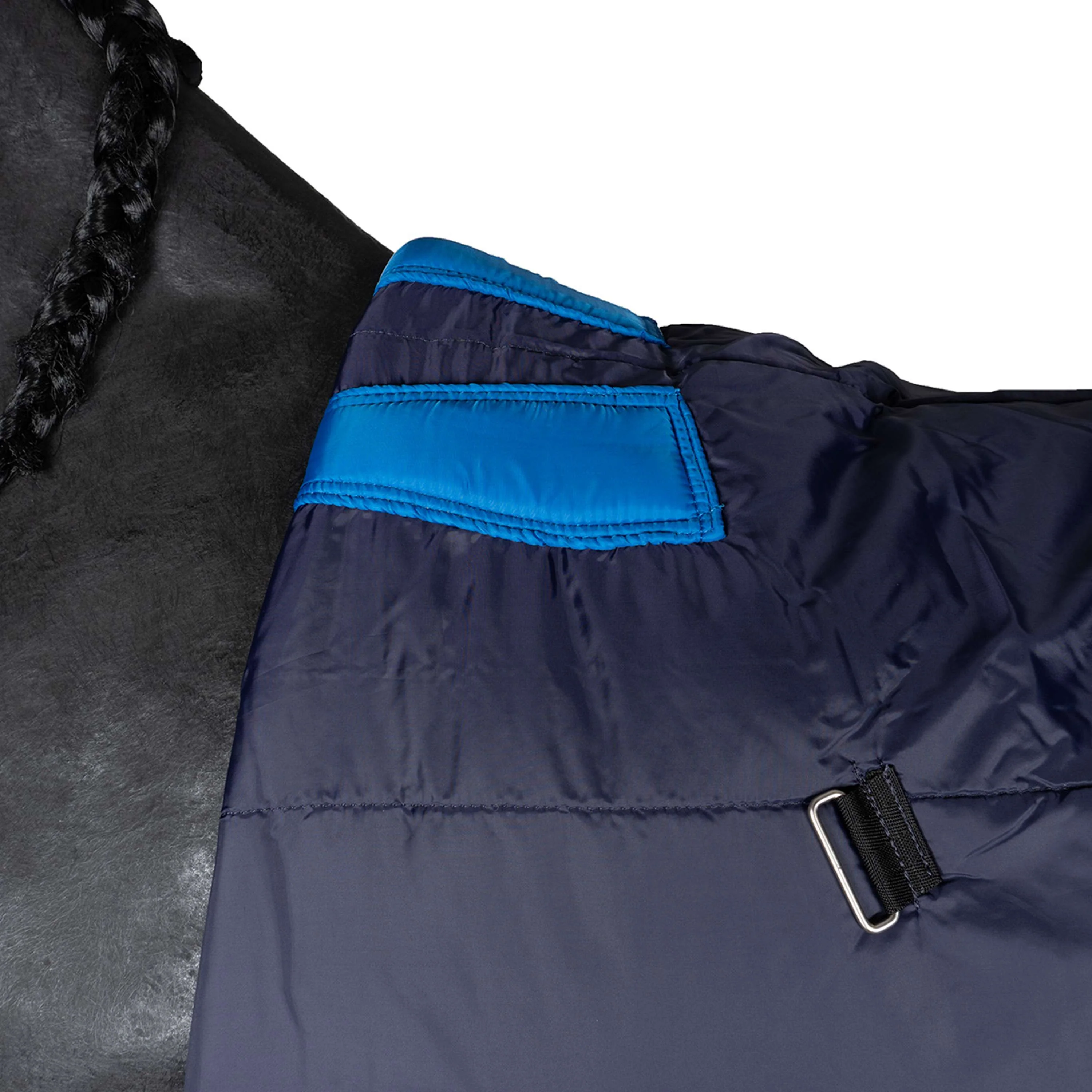WeatherBeeta ComFiTec Plus Dynamic Turnout High Neck 100g Navy/Forest Green - Image 14