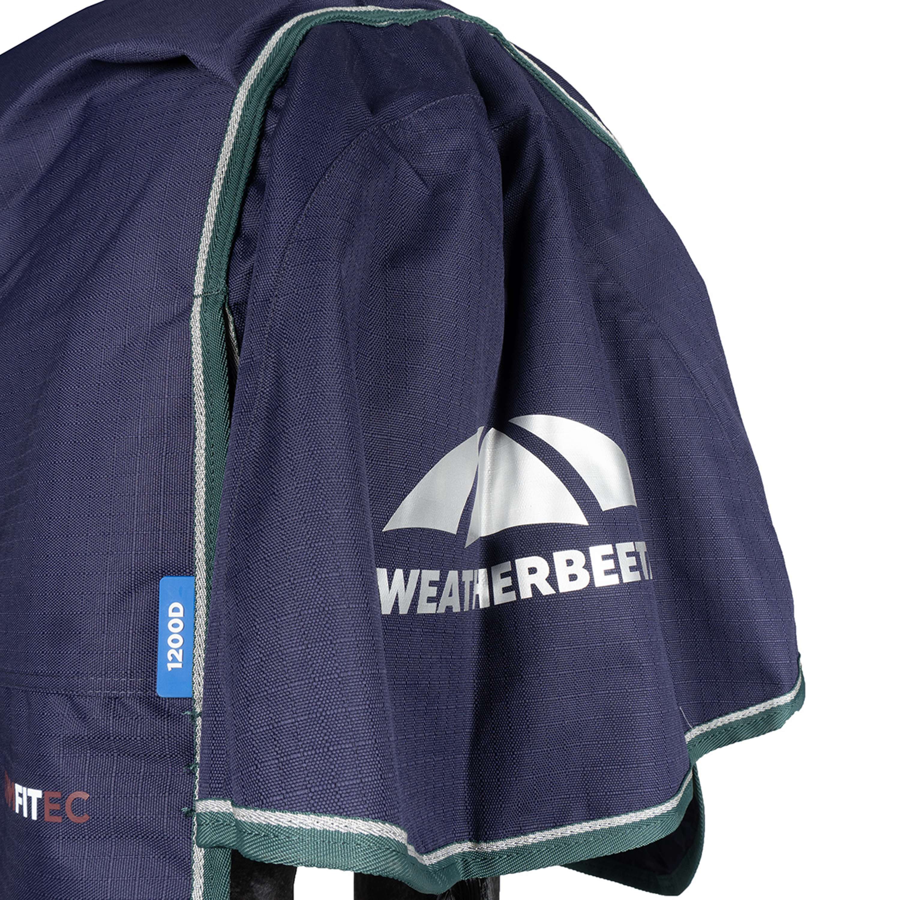 WeatherBeeta ComFiTec Plus Dynamic Turnout High Neck 100g Navy/Forest Green - Image 20
