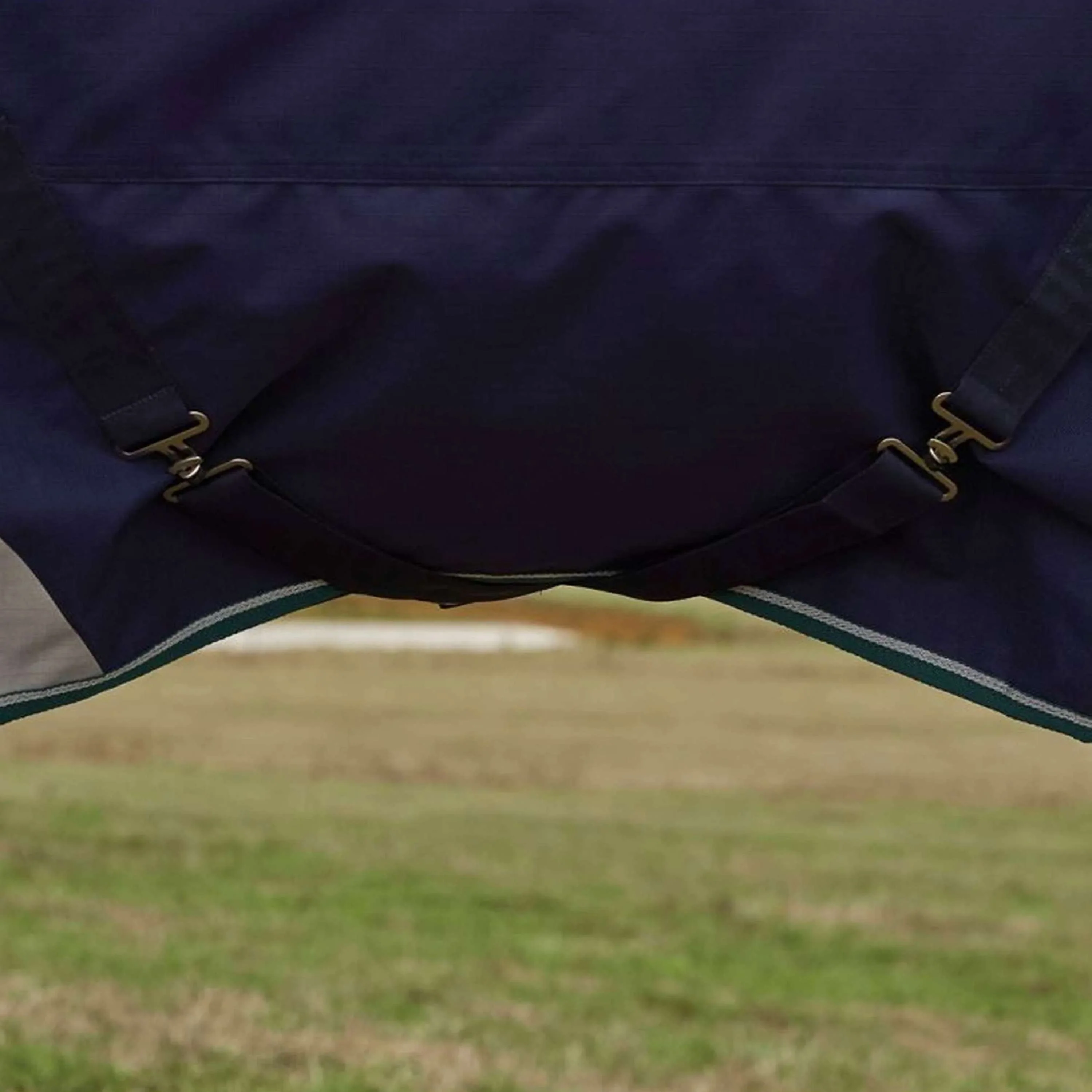 WeatherBeeta ComFiTec Plus Dynamic Turnout High Neck 100g Navy/Forest Green - Image 9