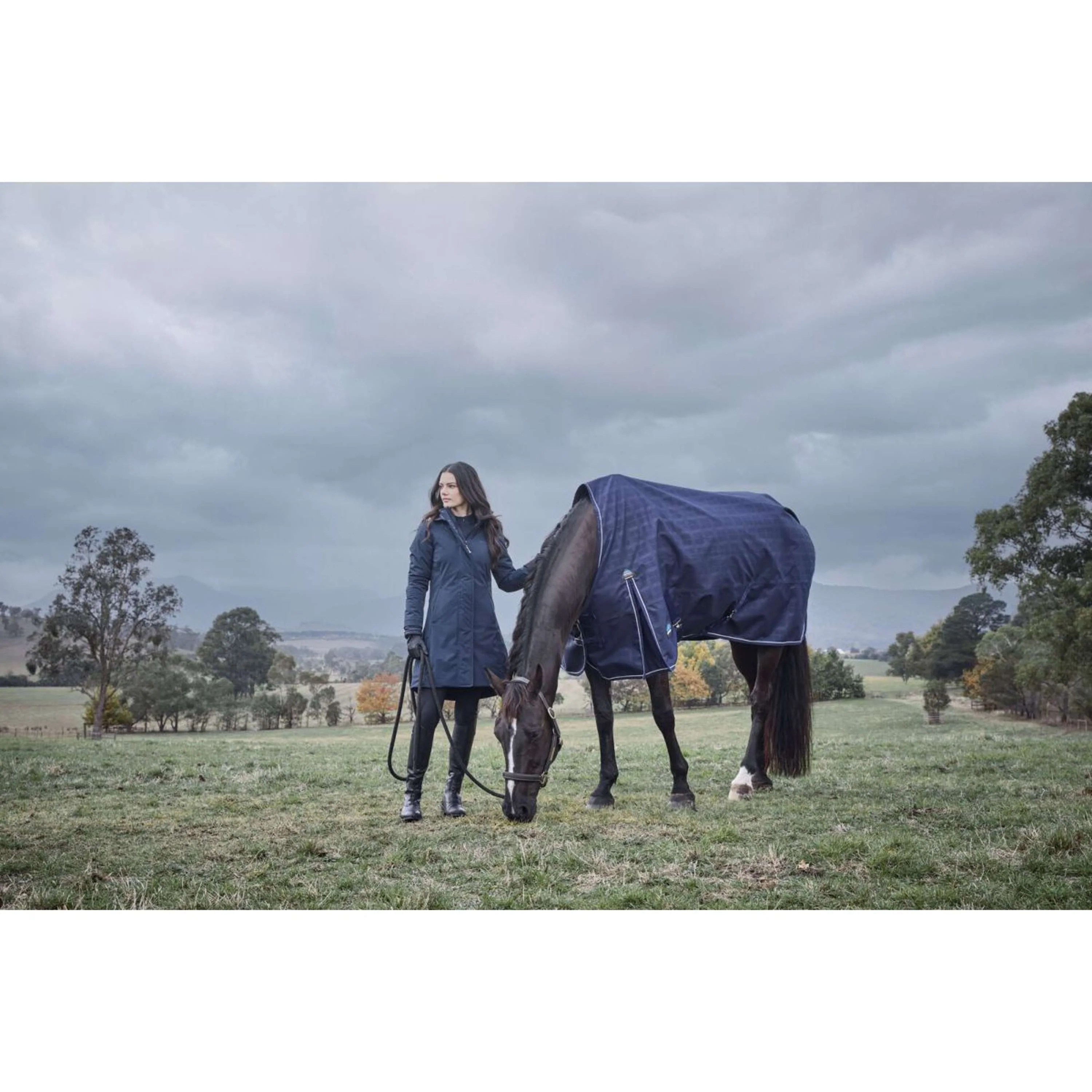 WeatherBeeta ComFiTec Prelim Turnout 220g Navy Embossed Plaid - Image 10