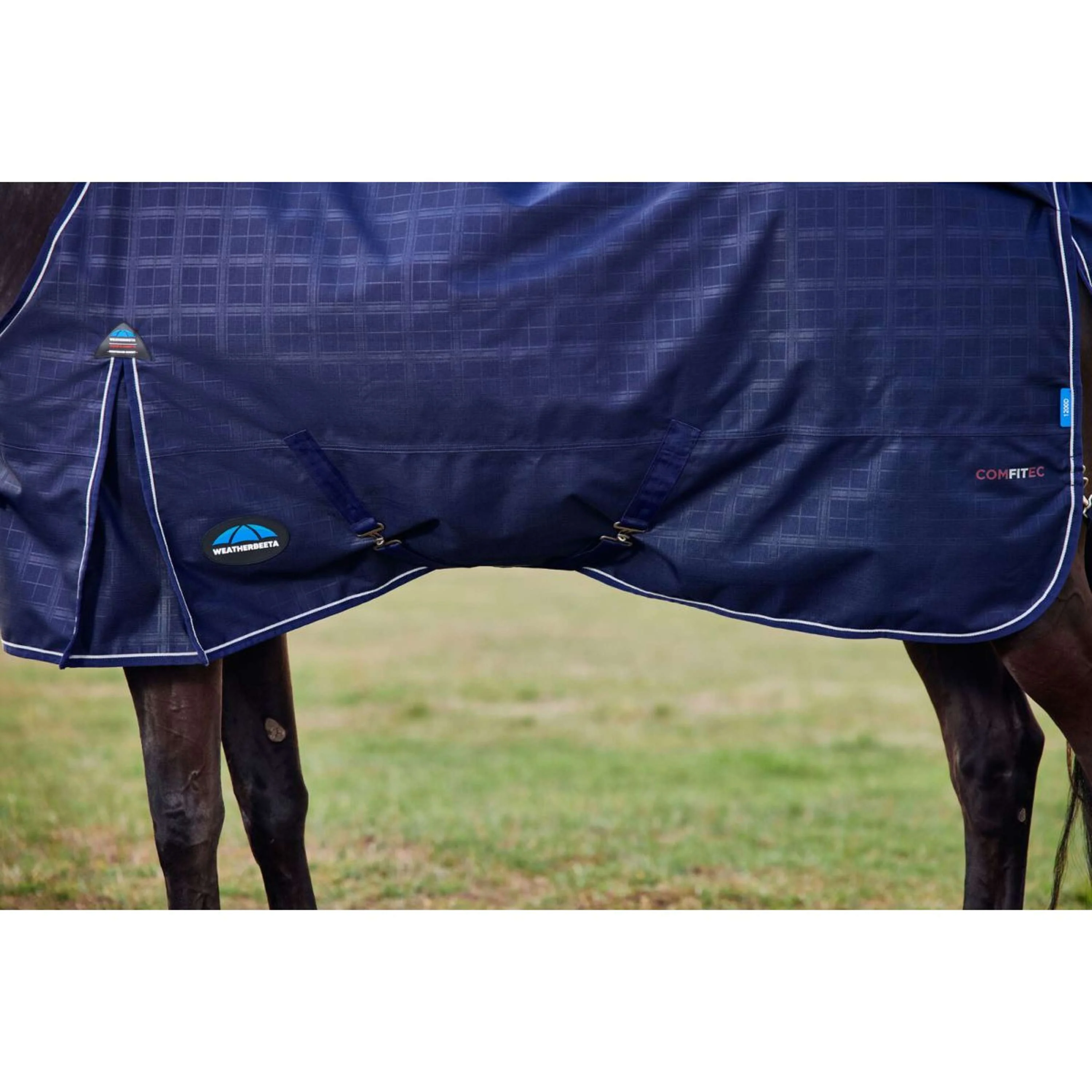 WeatherBeeta ComFiTec Prelim Turnout 220g Navy Embossed Plaid - Image 6
