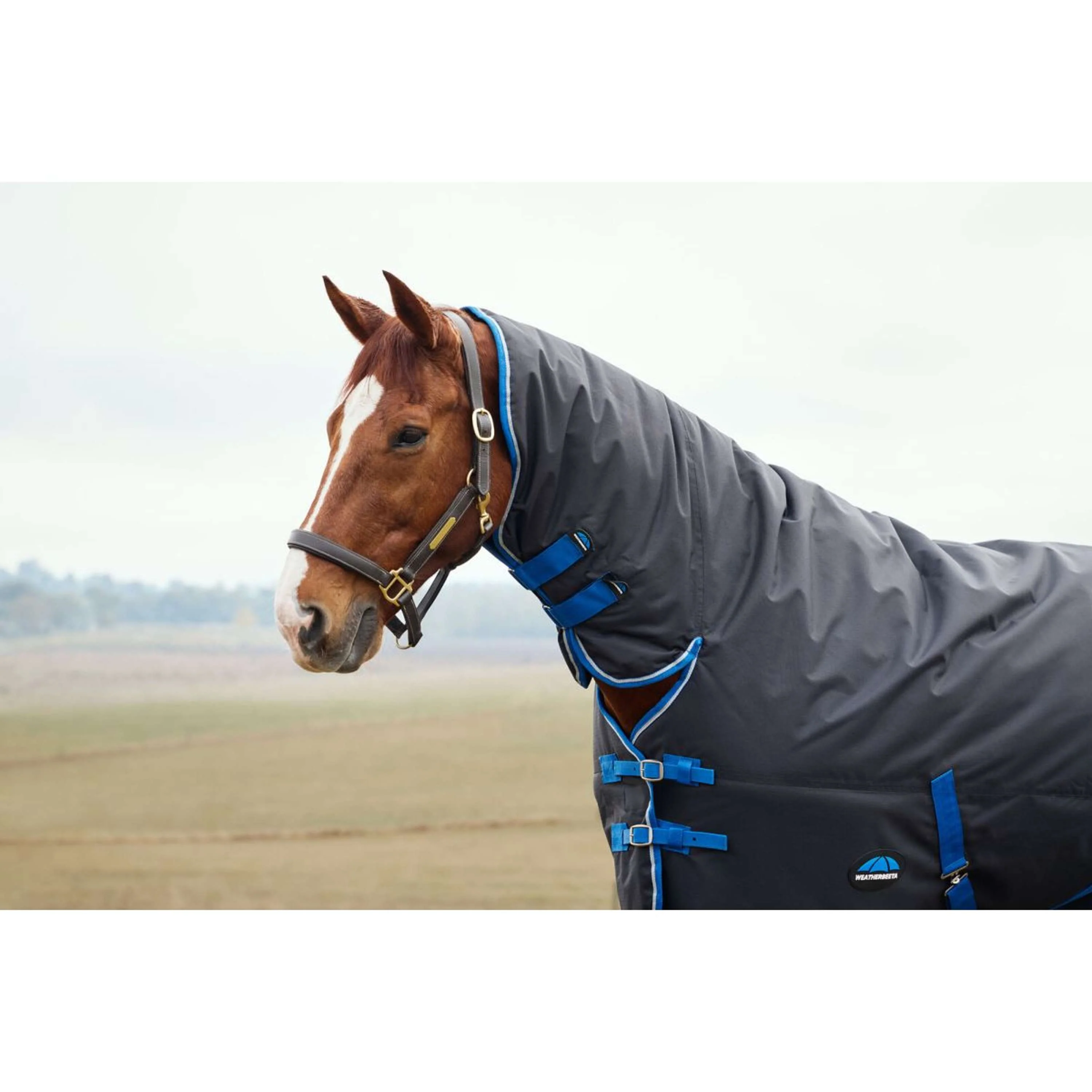 WeatherBeeta ComFiTec Tyro Turnout Combo Neck 220g Noir/Cobalt - Image 4