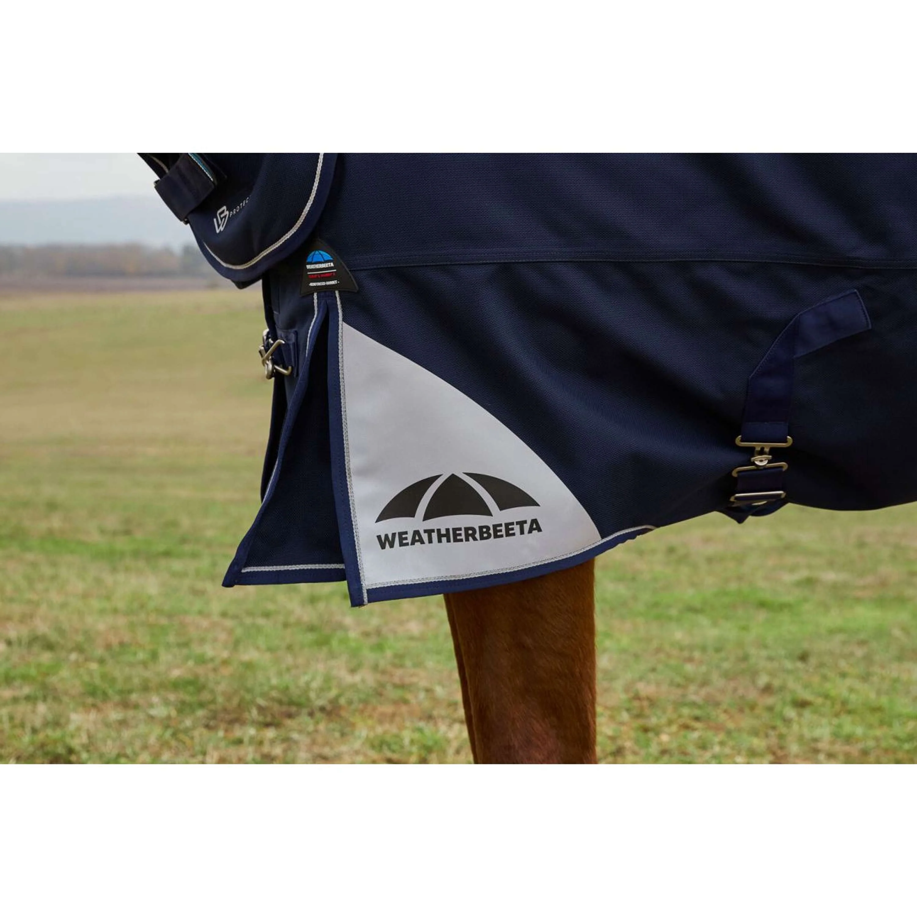 WeatherBeeta ComFiTec Ultra Turnout Detach-A-Neck 220g Marin - Image 13