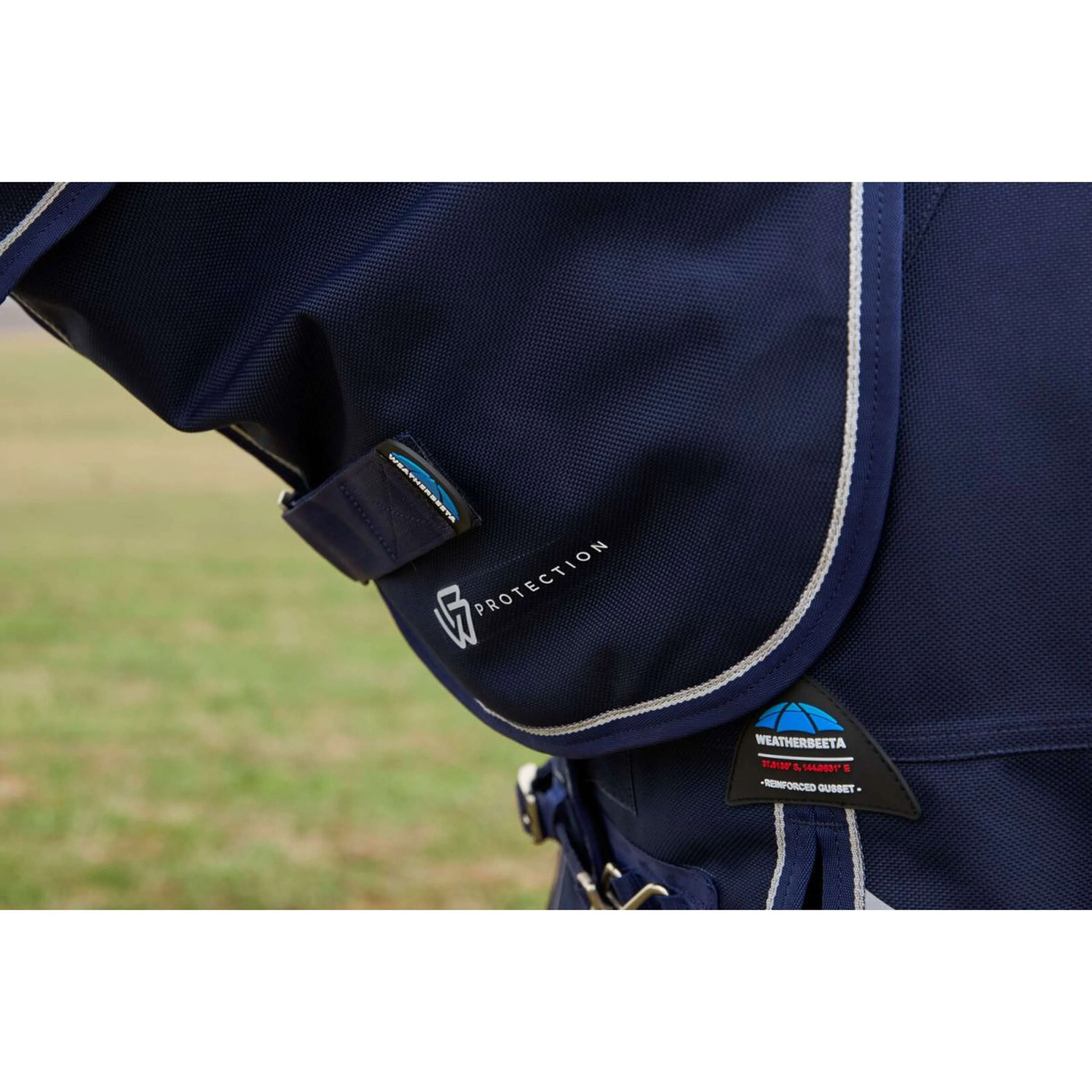 WeatherBeeta ComFiTec Ultra Turnout Detach-A-Neck 220g Marin - Image 12