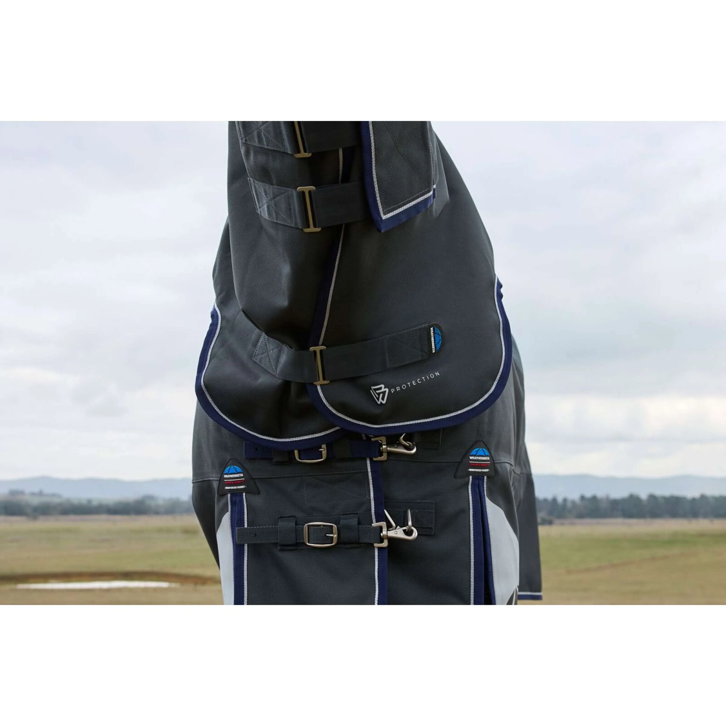 WeatherBeeta ComFiTec Ultra Turnout Detach-A-Neck 220g Charbon - Image 7