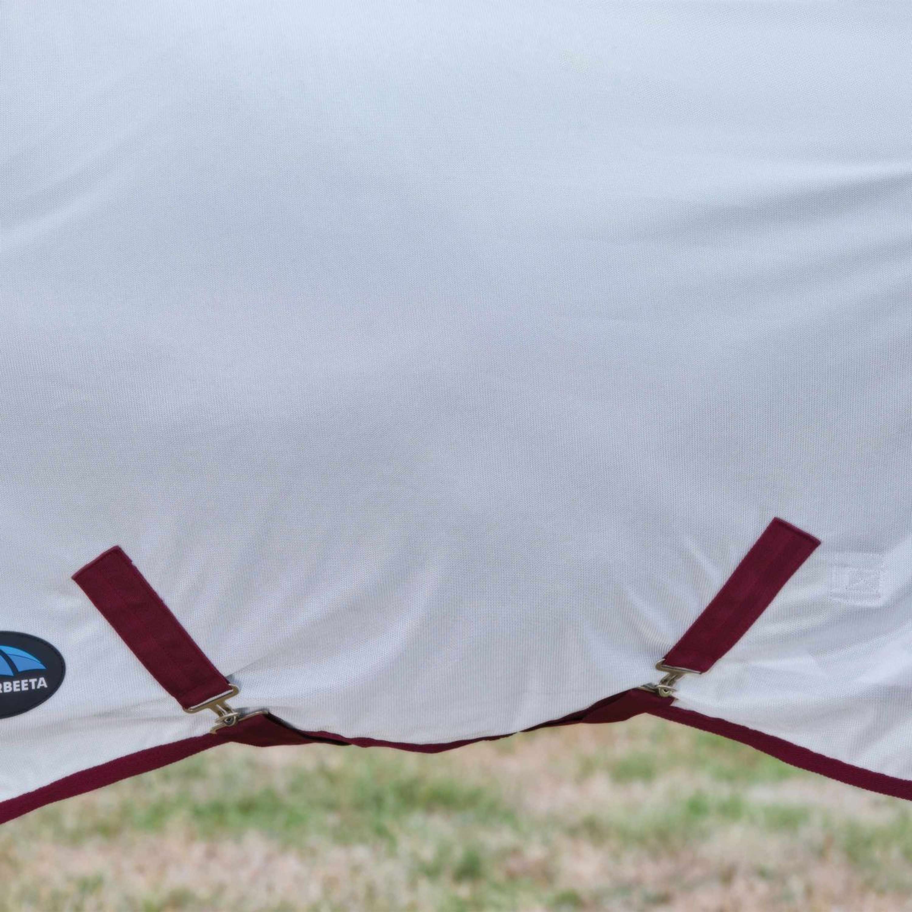 WeatherBeeta Couverture Anti-Mouches ComFiTec Essential Combo Blanc/Bordeaux - Image 7