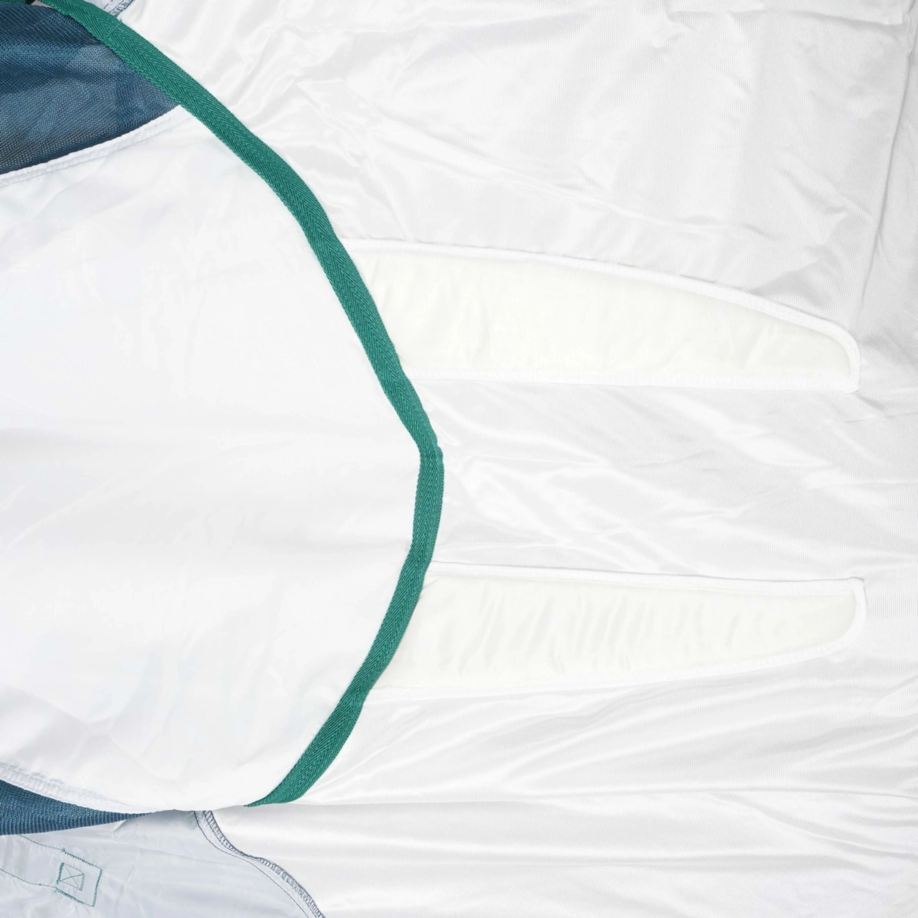 WeatherBeeta Couverture Anti-Mouches ComFiTec Green-Tec Airflow Mesh Combo Neck White/Dragonfly Blue - Image 11