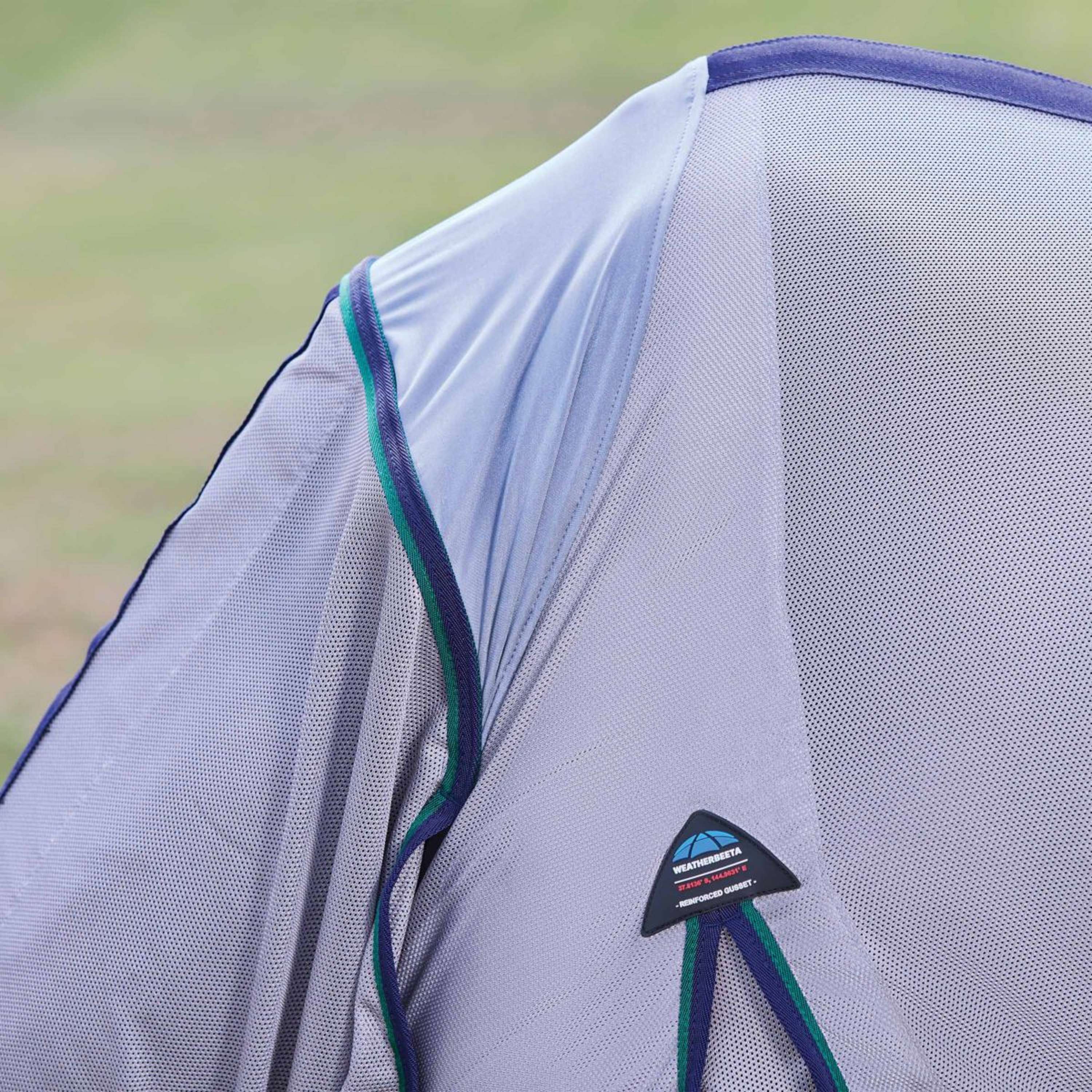 WeatherBeeta Couverture Anti-Mouches ComFiTec Zephyr Combo Grey/Navy/Forest Green - Image 6