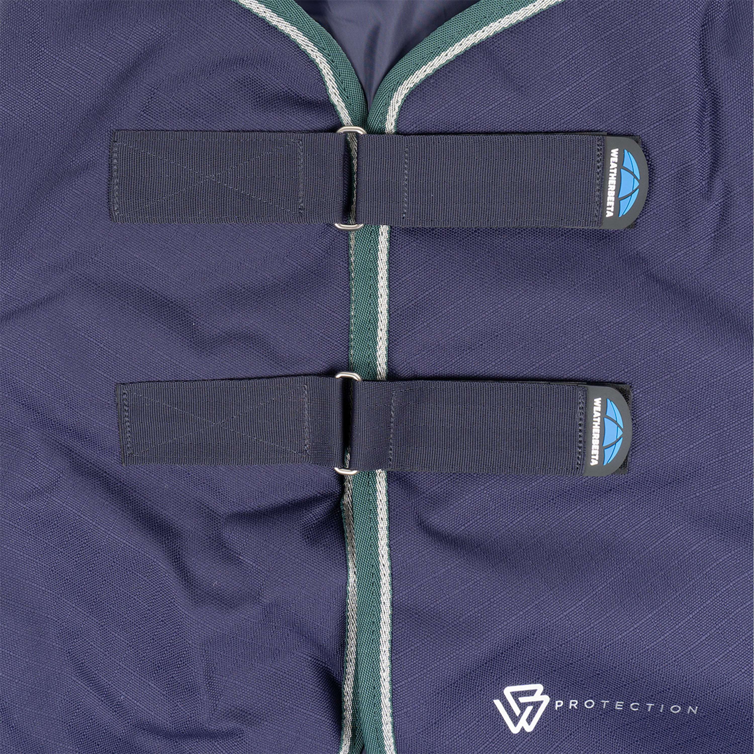 WeatherBeeta Couvre-Cou ComFiTec Plus Dynamic Turnout 100g Navy/Forest Green - Image 6