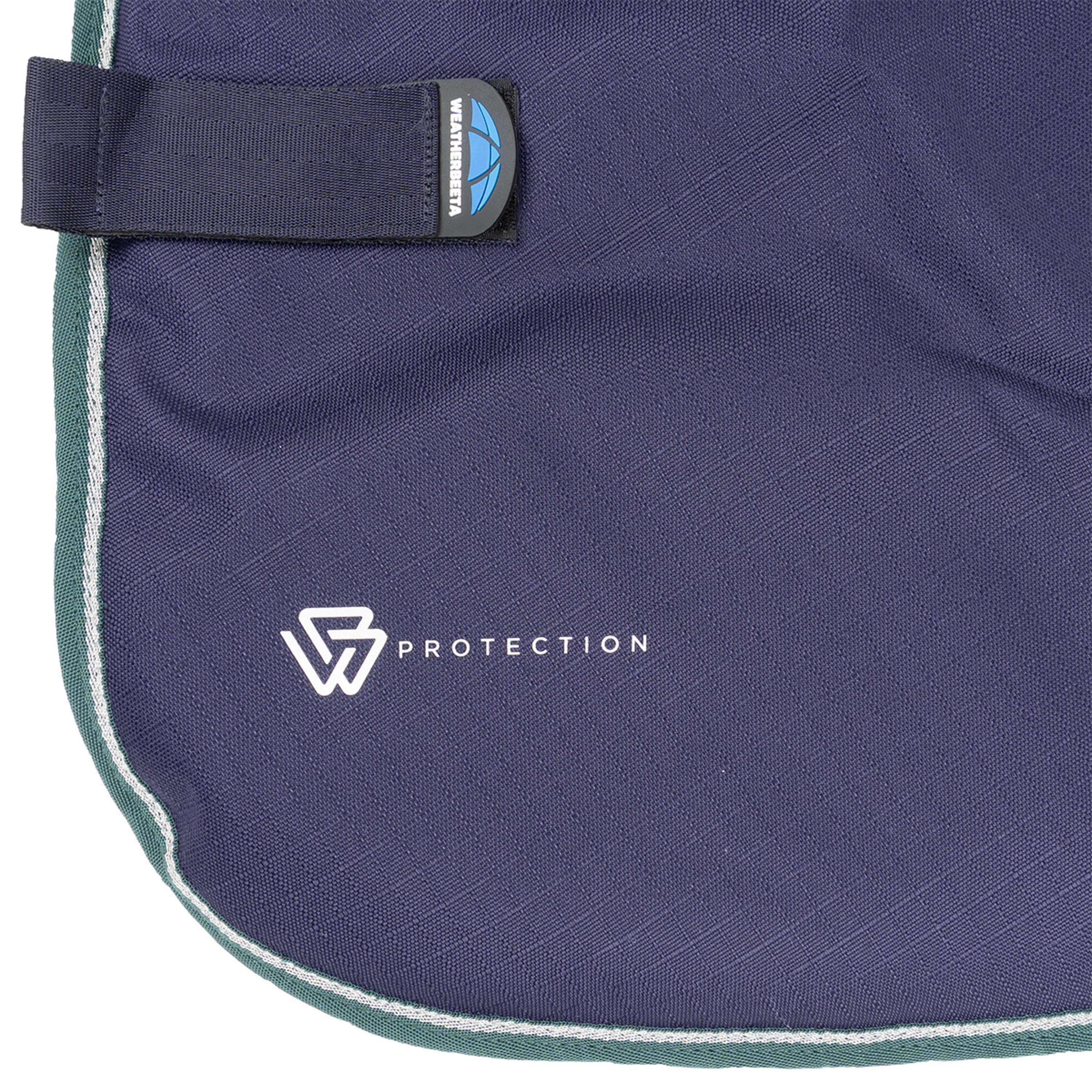 WeatherBeeta Couvre-Cou ComFiTec Plus Dynamic Turnout 100g Navy/Forest Green - Image 8