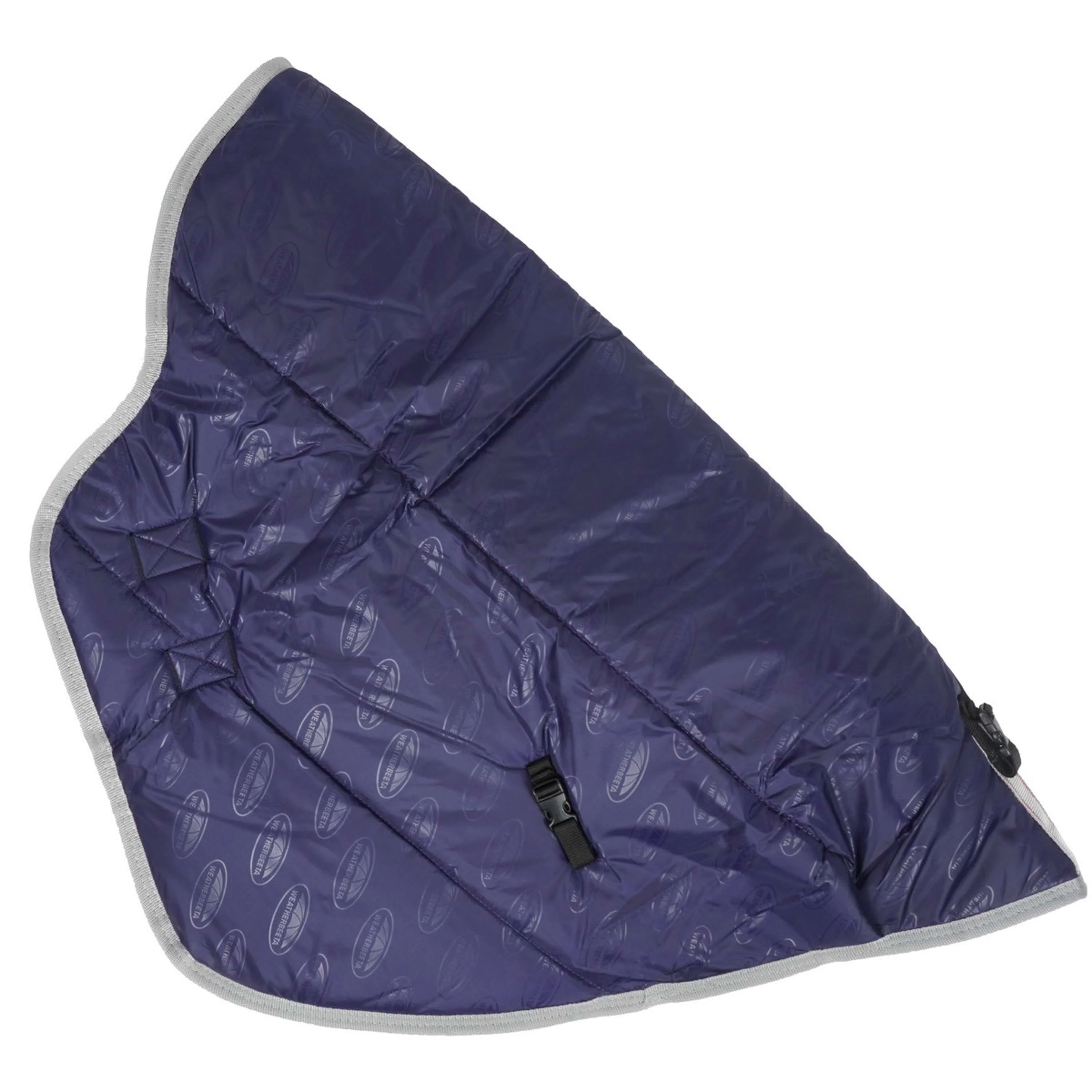 WeatherBeeta Medium Neck Rug ComFiTec Essential 220g Navy/Silver/Red - Image 6