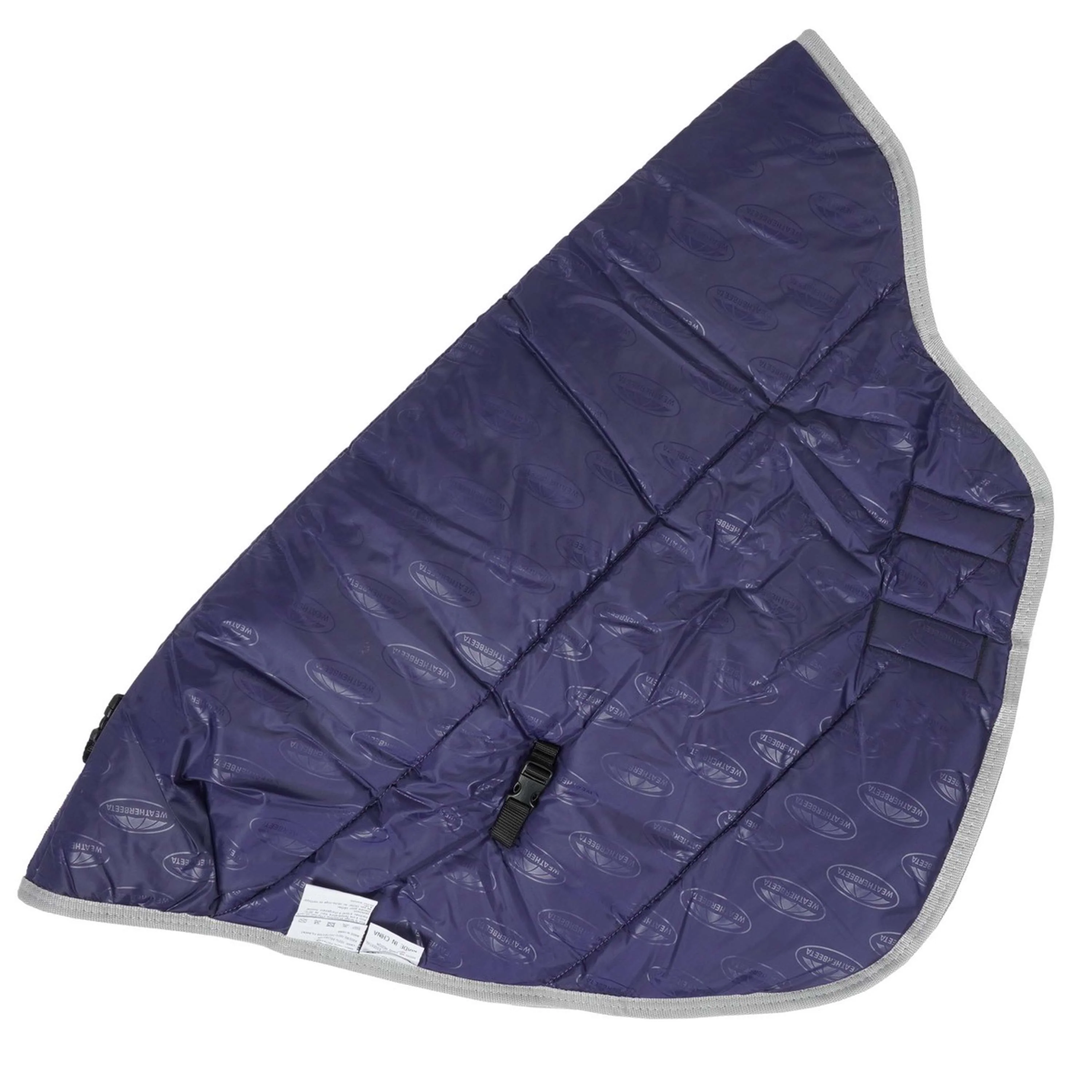 WeatherBeeta Medium Neck Rug ComFiTec Essential 220g Navy/Silver/Red - Image 8