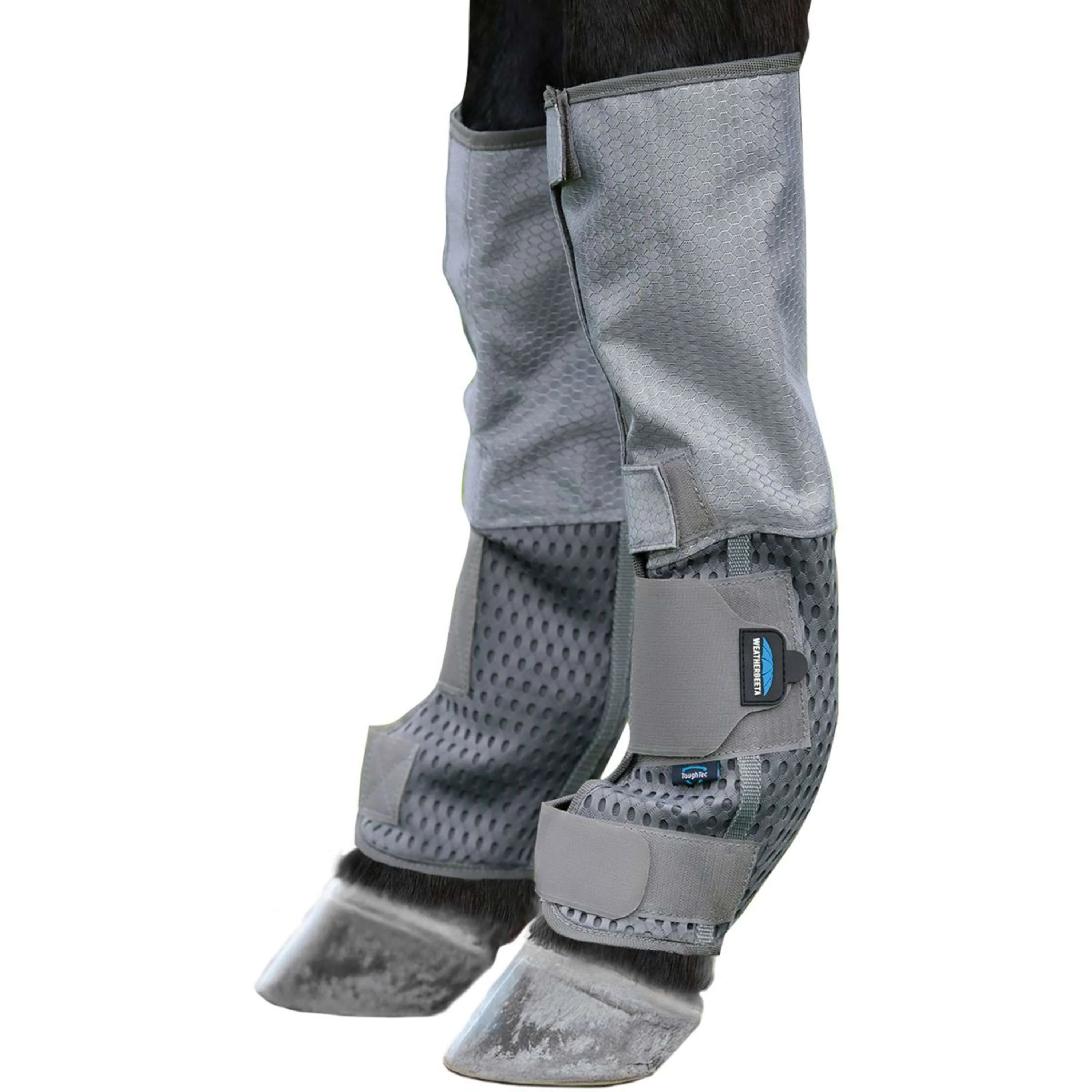 WeatherBeeta Protecteurs de Jambes Anti-Mouches ComFiTEc Hexi Wraps Gris/Argent - Image 2