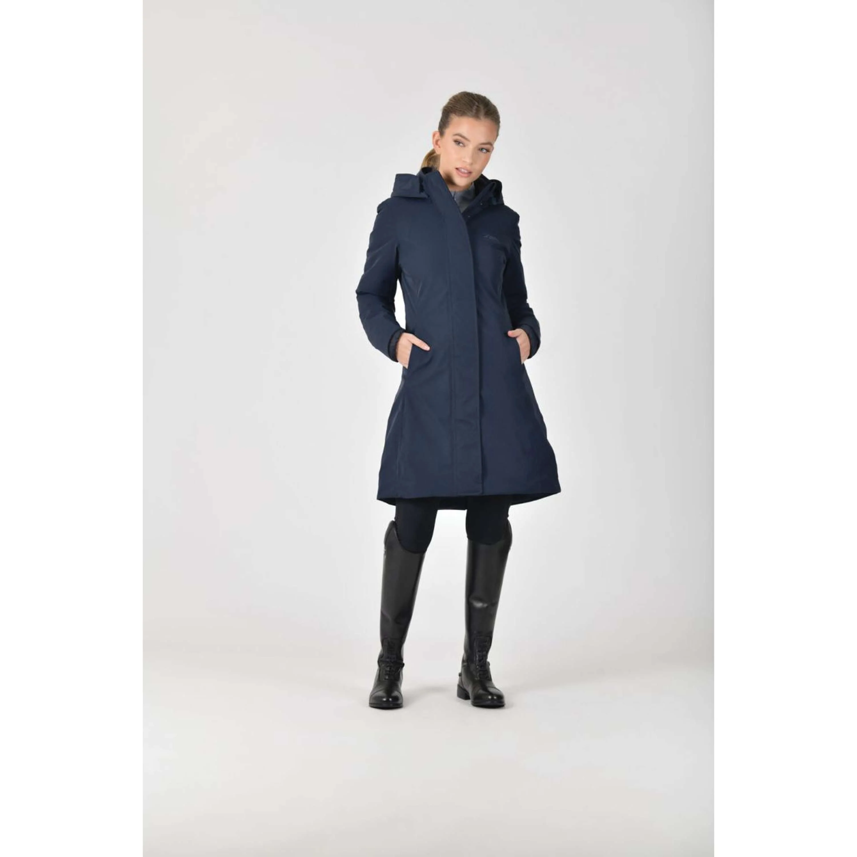 WeatherBeeta Veste Longue All Purpose Waterproof Marin - Image 2