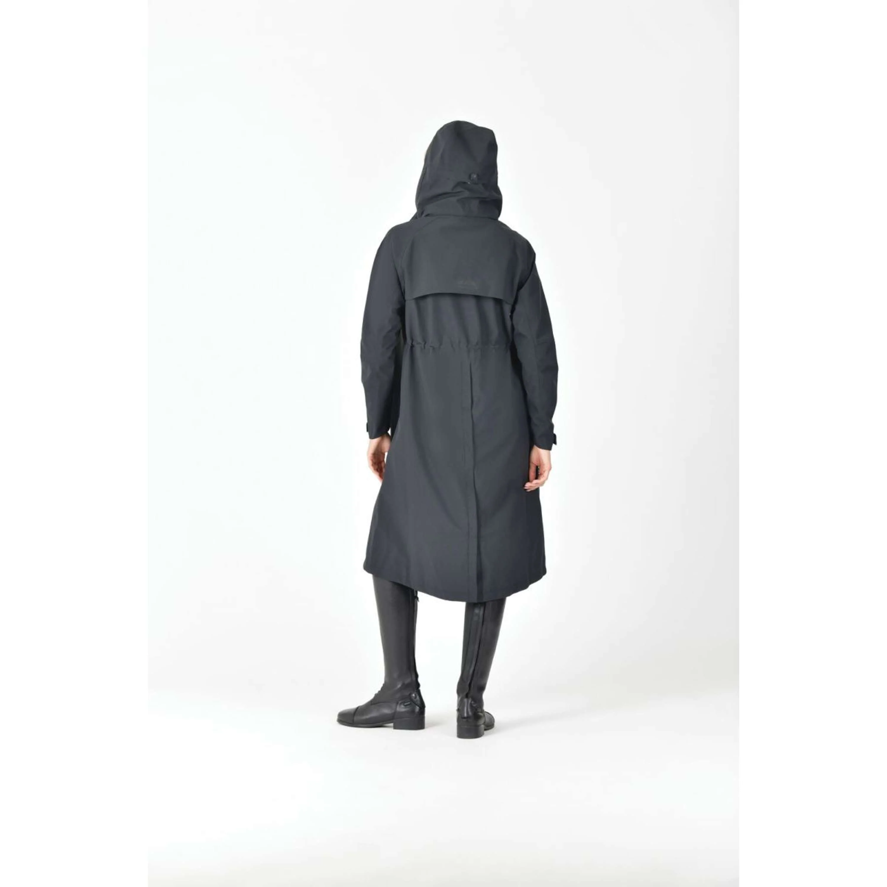 WeatherBeeta Veste Longue Windbreaker Longline Noir - Image 5