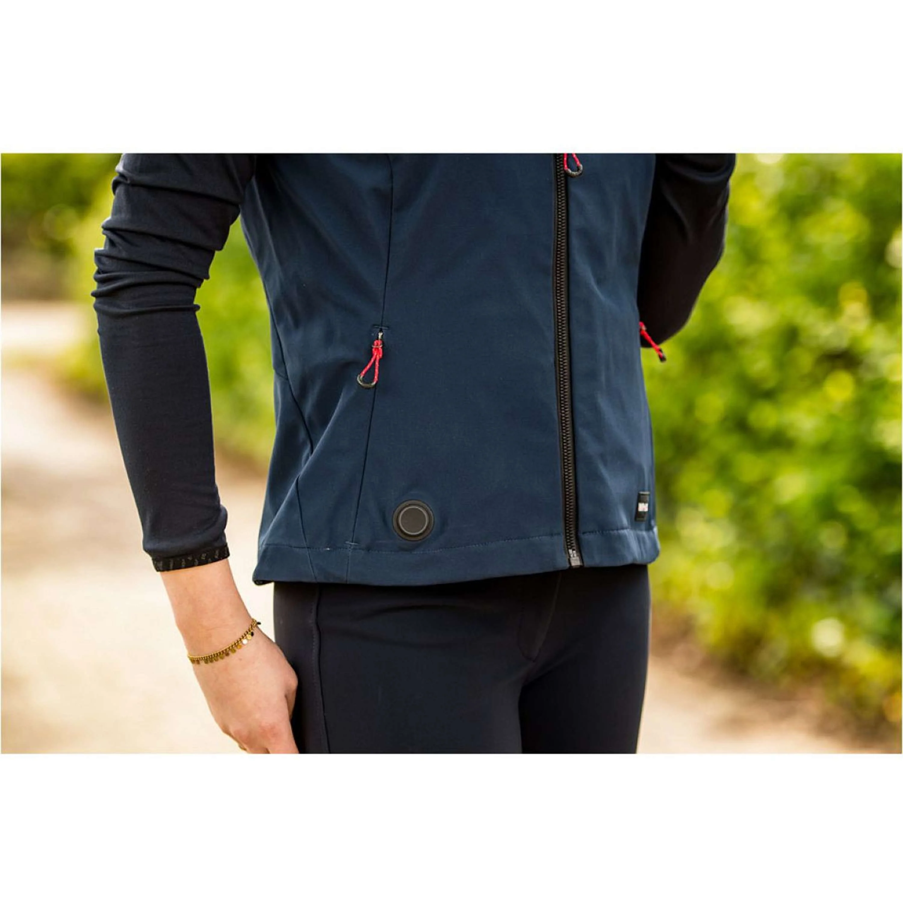 WHIS Chauffe-corps Chauffant Softshell Coach Marin foncé - Image 10