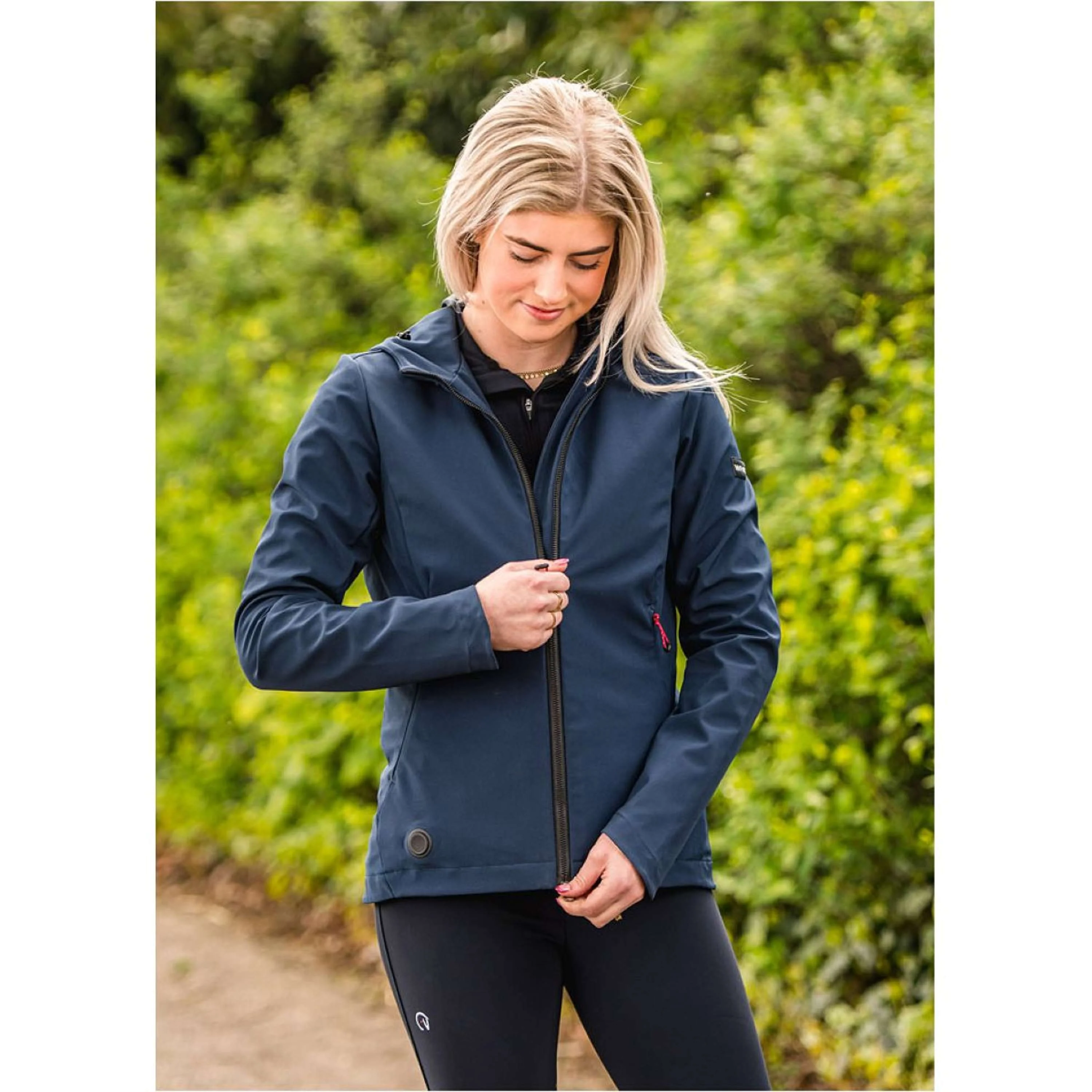 WHIS Veste Chauffante Softshell Coach Marin foncé - Image 2