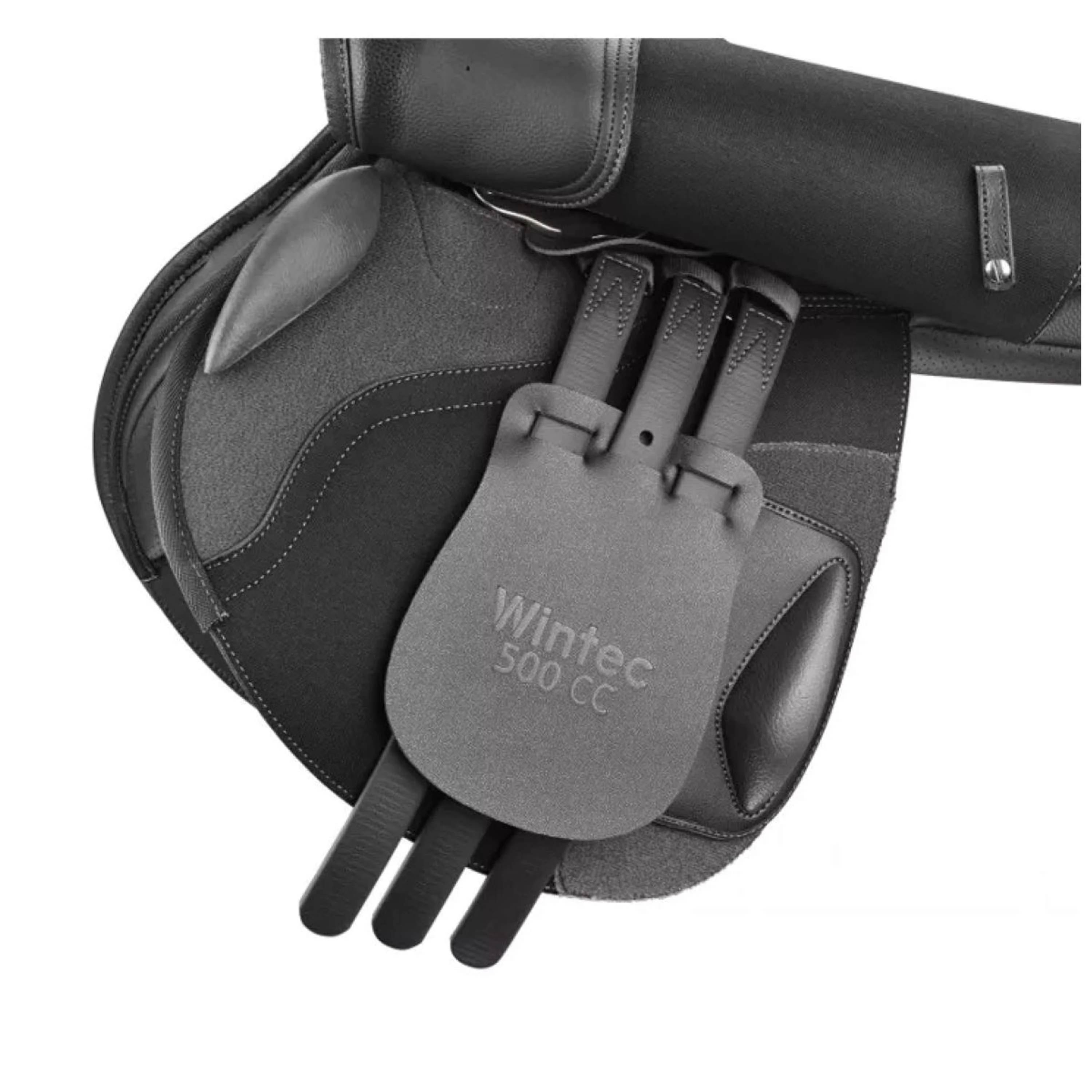 Wintec Selle de Saut 500 Close Contact Hart Noir - Image 3