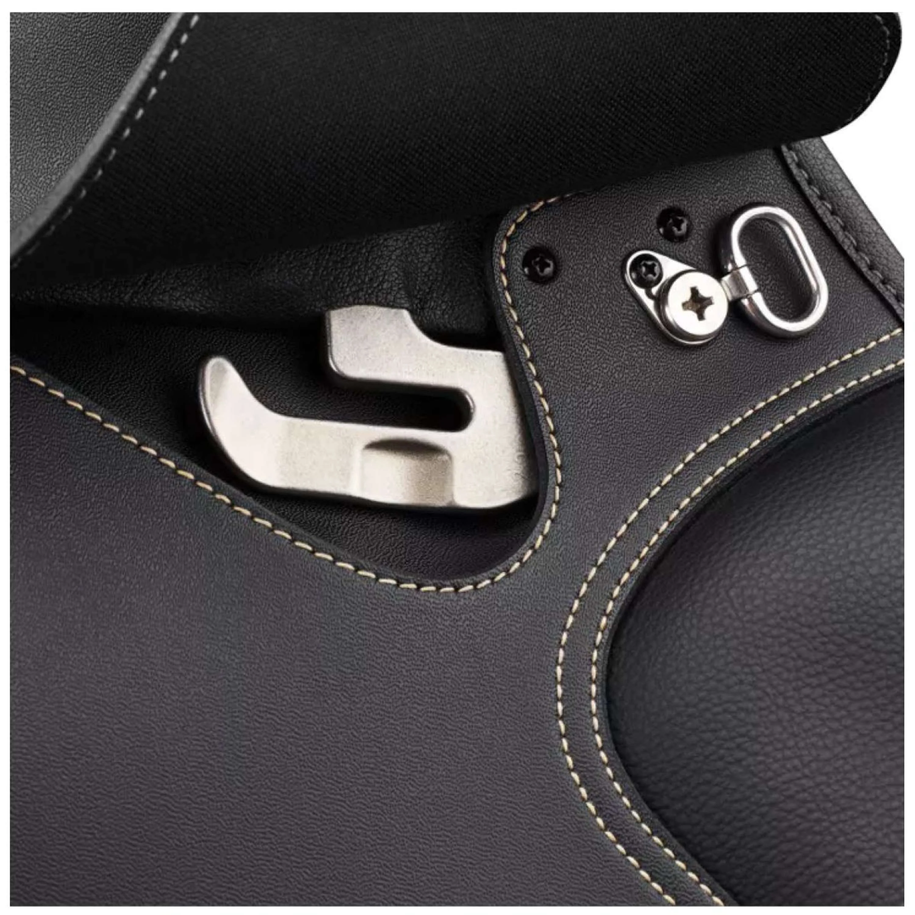 Wintec Selle de Saut 500 Close Contact Hart Noir - Image 4