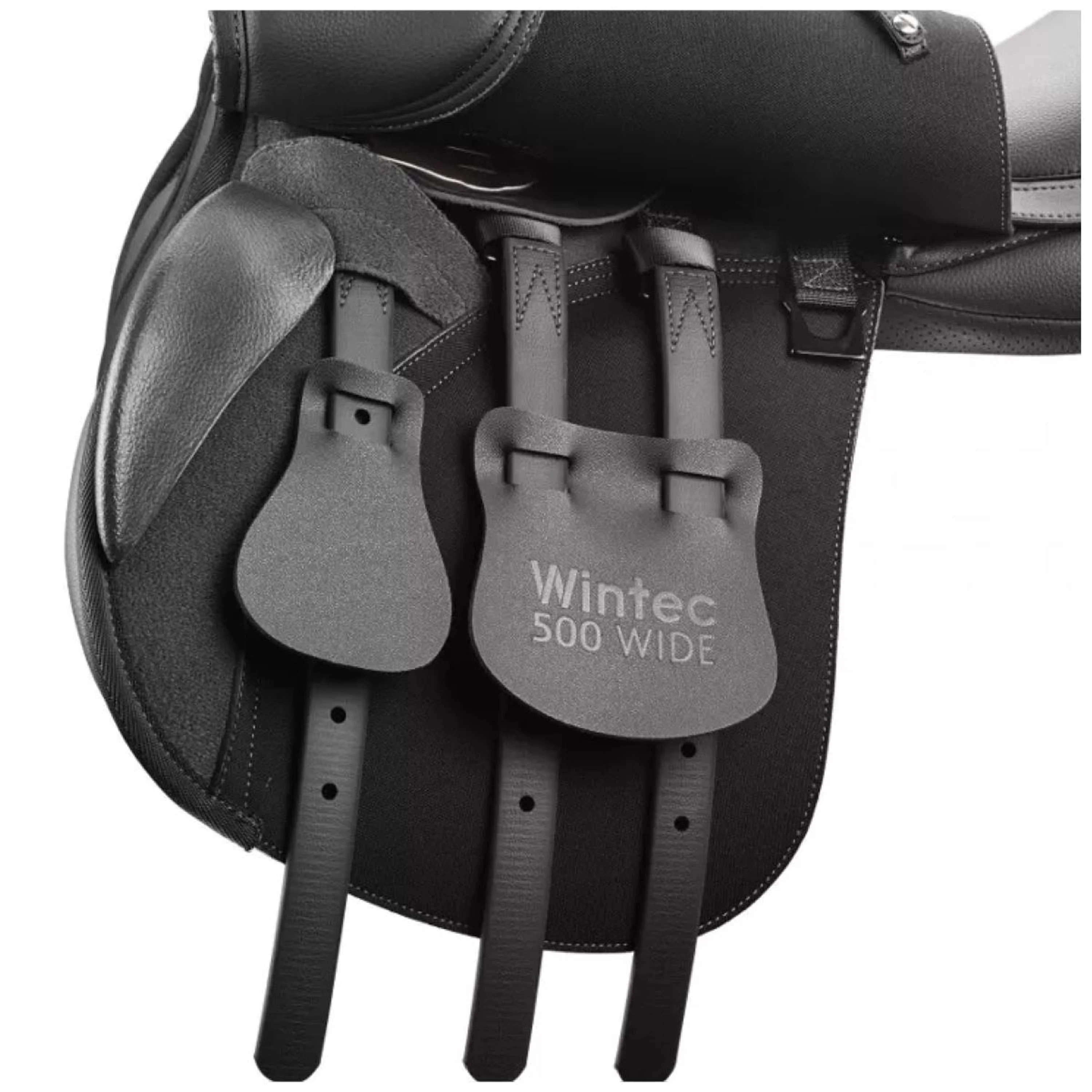 Wintec Selle tout Usage 500 Wide Hart Noir - Image 3